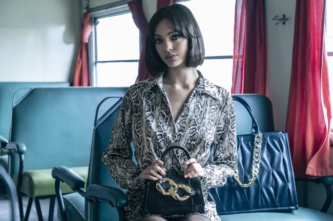 Mauro Lorenzo Fashion Editorial Photographer Advertising emotional Train Cool Inspiration Fall-winter Management Beauty Clean Essential post-production crop studio-session luxury jacket leather blue Portrait young