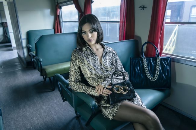 Mauro Lorenzo Fashion Editorial Photographer Advertising emotional Train Cool Inspiration Fall-winter Management Beauty Clean Essential post-production crop studio-session luxury jacket leather blue Portrait young