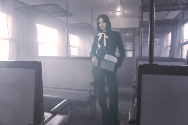 Mauro Lorenzo Fashion Editorial Photographer Advertising emotional Train Cool Inspiration Fall-winter Management Beauty Clean Essential post-production crop studio-session luxury jacket leather blue Portrait young