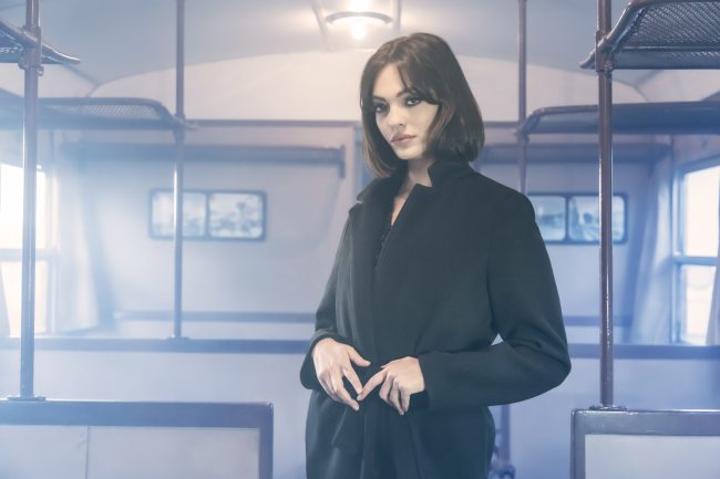 Mauro Lorenzo Fashion Editorial Photographer Advertising emotional Train Cool Inspiration Fall-winter Management Beauty Clean Essential post-production crop studio-session luxury jacket leather blue Portrait young