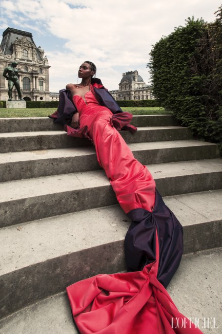 Mauro Lorenzo Fashion Editorial Fashion Photographer L'Officiel LOFFICIEL Baltics Magazine Agency Management Paris Inspiration Moodboard Mcqueen Balenciaga Shooting Brands Tour Eiffel Photographer Haute Couture 