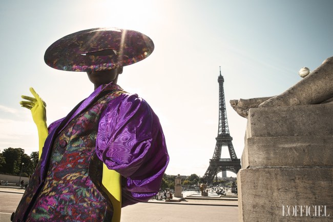 Mauro Lorenzo Fashion Editorial Fashion Photographer L'Officiel LOFFICIEL Baltics Magazine Agency Management Paris Inspiration Moodboard Mcqueen Balenciaga Shooting Brands Tour Eiffel Photographer Haute Couture 