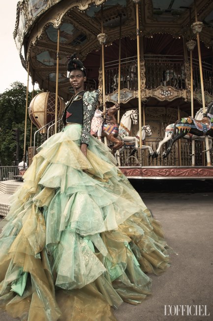 Mauro Lorenzo Fashion Editorial Fashion Photographer L'Officiel LOFFICIEL Baltics Magazine Agency Management Paris Inspiration Moodboard Mcqueen Balenciaga Shooting Brands Tour Eiffel Photographer Haute Couture 