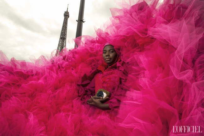 Mauro Lorenzo Fashion Editorial Fashion Photographer L'Officiel LOFFICIEL Baltics Magazine Agency Management Paris Inspiration Moodboard Mcqueen Balenciaga Shooting Brands Tour Eiffel Photographer Haute Couture 