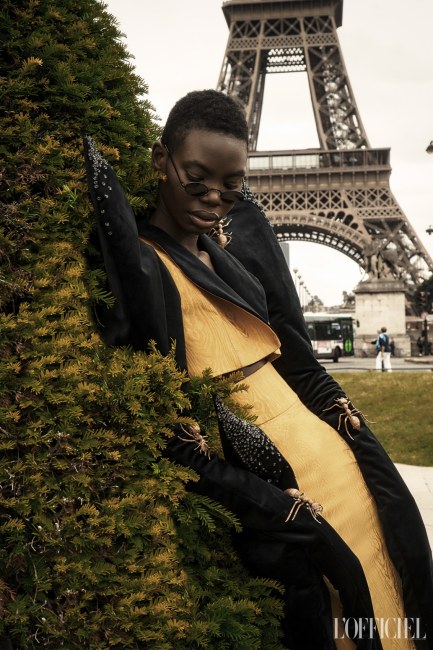 Mauro Lorenzo Fashion Editorial Fashion Photographer L'Officiel LOFFICIEL Baltics Magazine Agency Management Paris Inspiration Moodboard Mcqueen Balenciaga Shooting Brands Tour Eiffel Photographer Haute Couture 