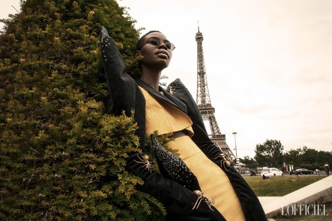 Mauro Lorenzo Fashion Editorial Fashion Photographer L'Officiel LOFFICIEL Baltics Magazine Agency Management Paris Inspiration Moodboard Mcqueen Balenciaga Shooting Brands Tour Eiffel Photographer Haute Couture 