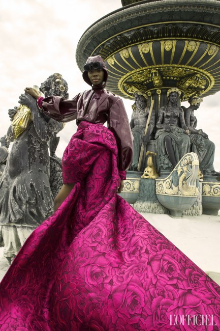 Mauro Lorenzo Fashion Editorial Fashion Photographer L'Officiel LOFFICIEL Baltics Magazine Agency Management Paris Inspiration Moodboard Mcqueen Balenciaga Shooting Brands Tour Eiffel Photographer Haute Couture 