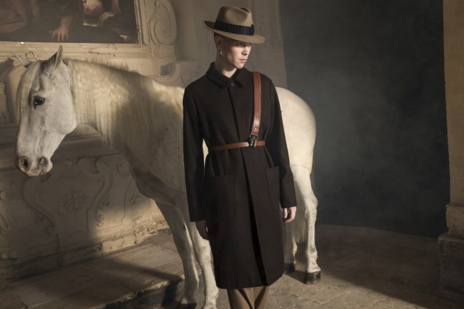 Mauro Lorenzo Fashion Editorial Photographer man jacket Magazine Agency Fall-Winter horse cavallo television Brands Marsem model Italian moodboard Inspiration church  advertising chiesa fashionweek pitti