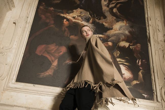 Mauro Lorenzo Fashion Editorial Photographer man jacket Magazine Agency Fall-Winter horse cavallo television Brands Marsem model Italian moodboard Inspiration church  advertising chiesa fashionweek pitti