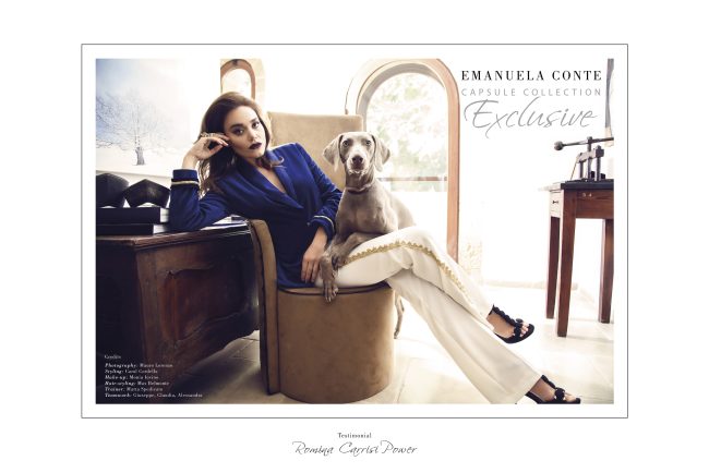 Romina Carrisi - Mauro Lorenzo Fashion Advertising 