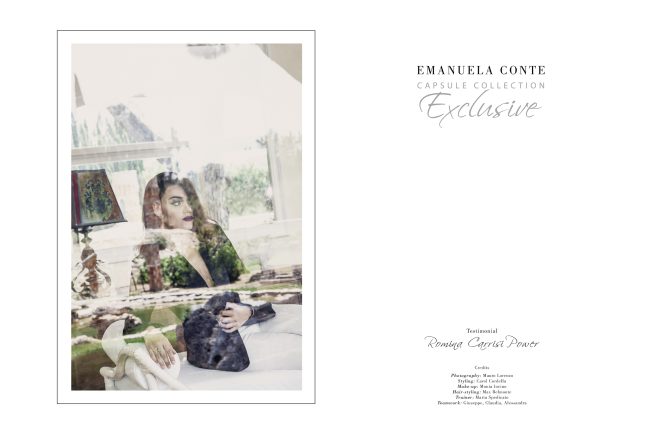 Romina Carrisi - Mauro Lorenzo Fashion Advertising 