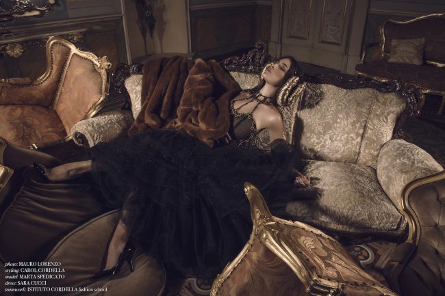 Mauro Lorenzo Fashion Photographer Fashion Editorial Doll Russian Haute Couture Concept Drama Light Dimora